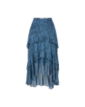 Graeme Silk Midi Skirt