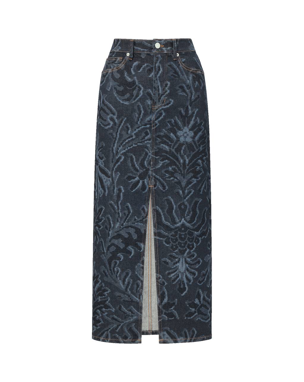 Devorah Denim Maxi Skirt